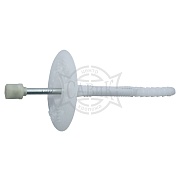 ДЮБЕЛИ ДЛЯ ТЕПЛОИЗОЛЯЦИИ С МЕТАЛ. ГВОЗДЕМ С ТЕРМОГОЛОВКОЙ