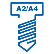 НЕРЖАВЕЮЩИЙ КРЕПЕЖ А2/А4 (3309)