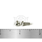 ВИНТЫ ISO7380 ПОЛУСФЕРИЧЕСКИЕ ВНУТРЕН. 6-ГРАННИК А2 МИКРО