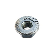 ГАЙКИ DIN6923 С ФЛАНЦЕМ С НАСЕЧКОЙ 10