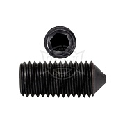 ВИНТЫ УСТАНОВОЧНЫЕ DIN914 ОСТРЫЕ ОКСИД