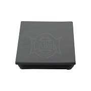 ЗАГЛУШКИ ДЛЯ ТРУБ КВАДРАТНЫЕ СЕРЫЕ